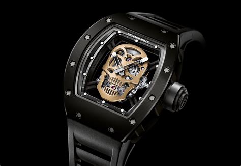 richard mille richard mille rm 52-01 tourbillon skull|richard mille totenkopf.